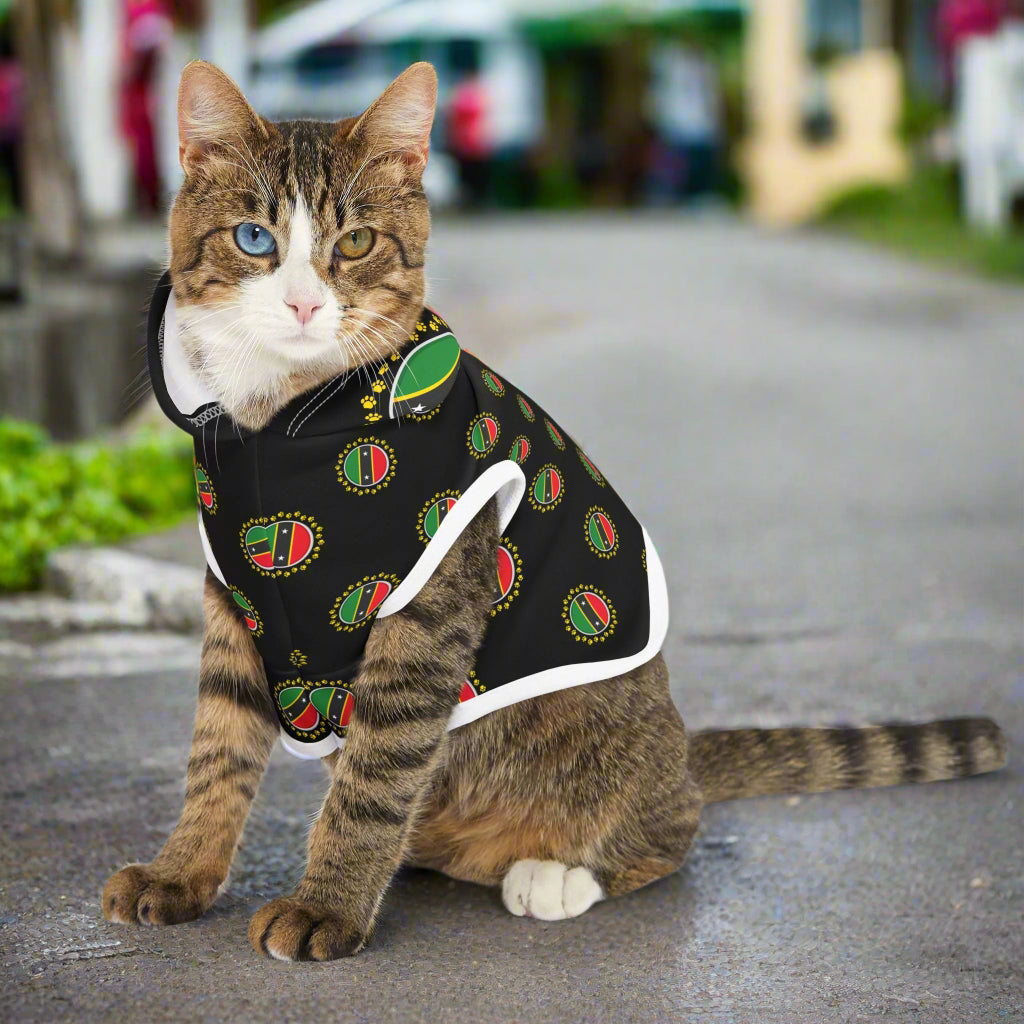 Nevis Night Vibes Pet Hoodie