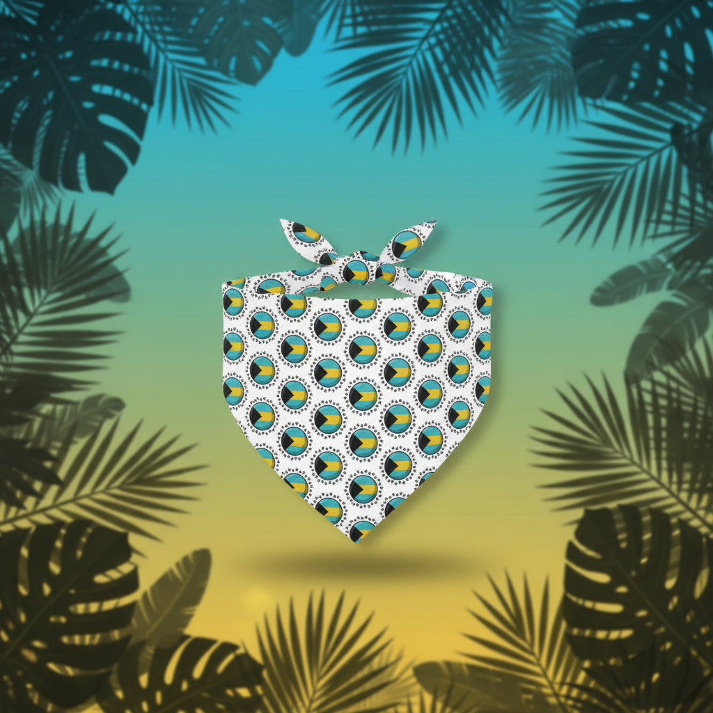 Bahamian Pride Pet Bandana