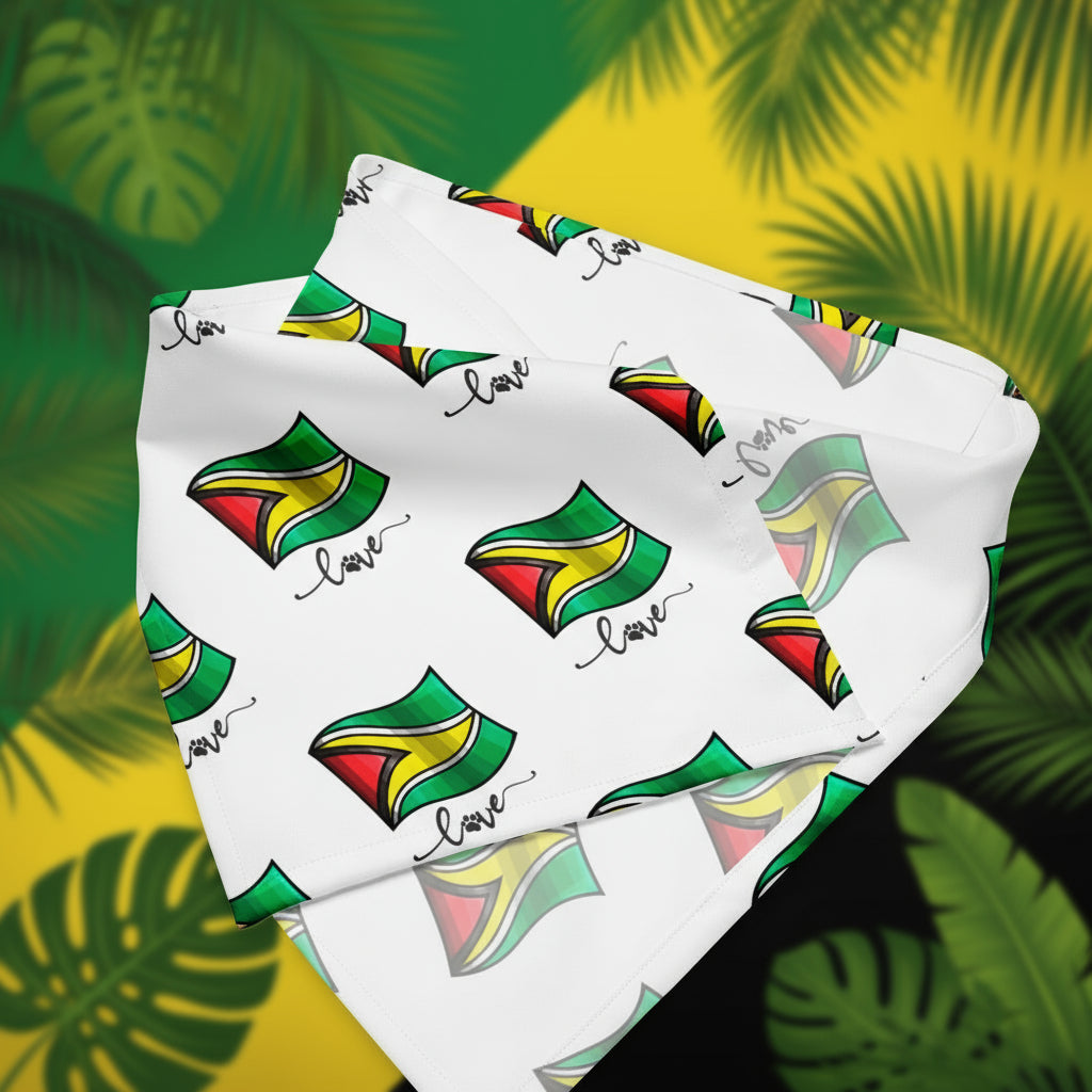Guyana Pride Pet Bandana