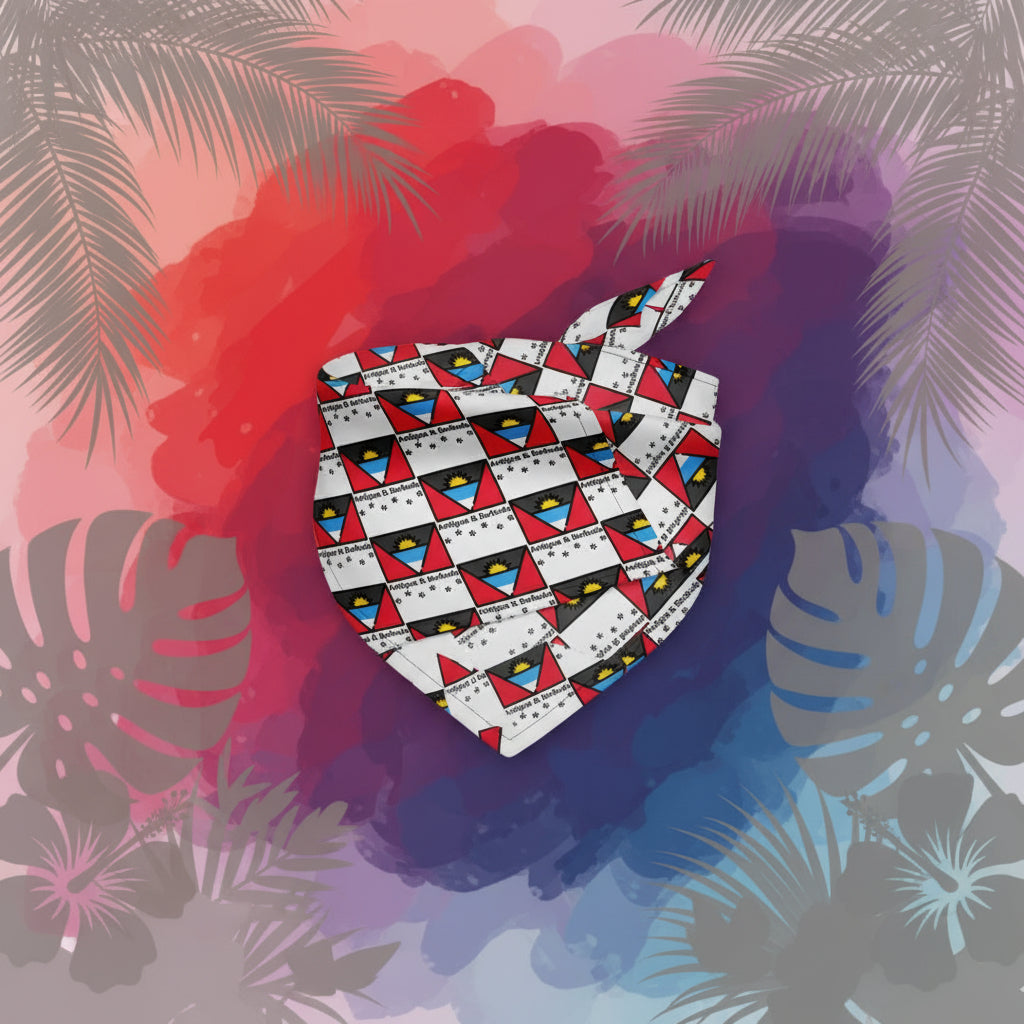 Antiguan Pride Pet Bandana