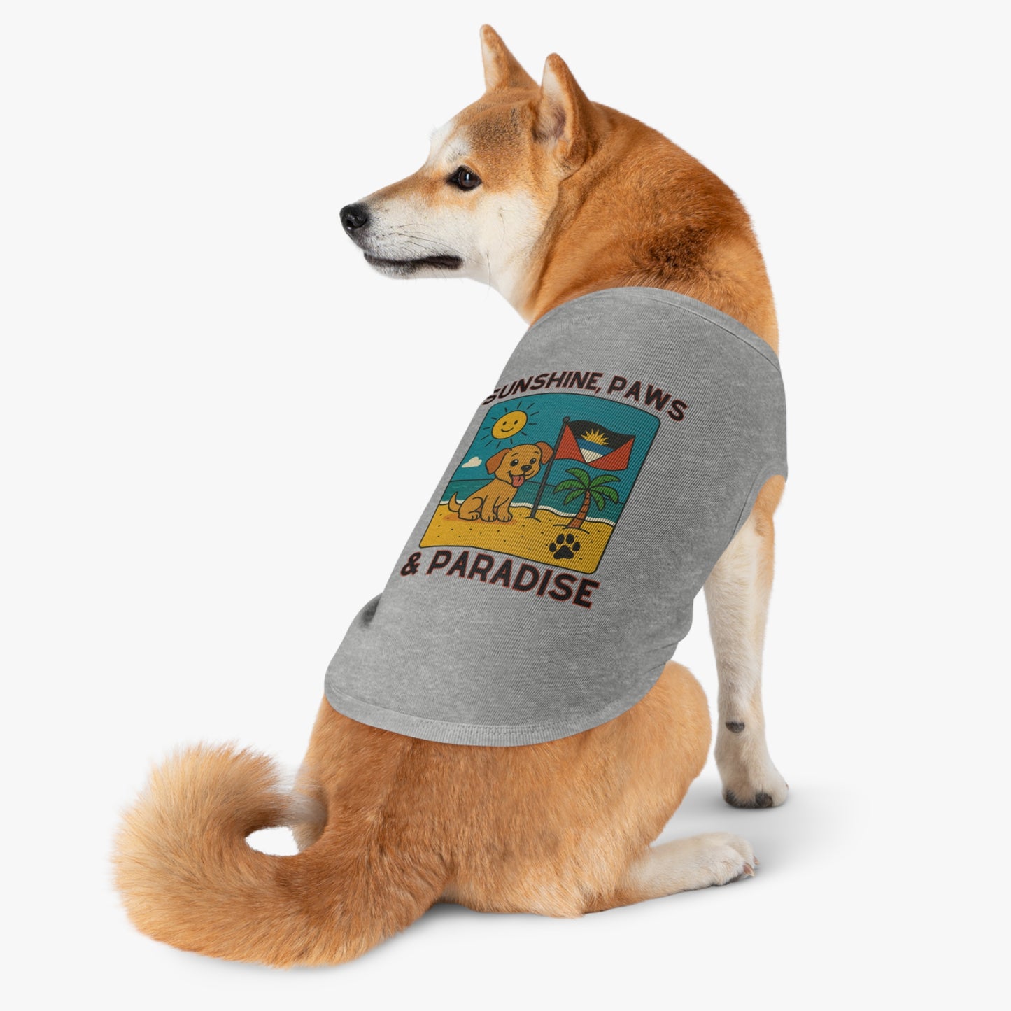 Sunshine, Paws & Paradise Tank Top