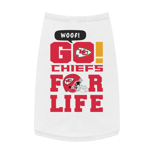 Woof Go Chiefs Pet Tank Top