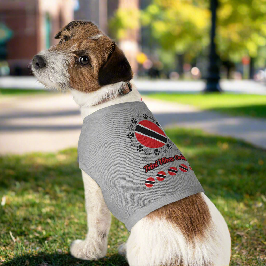 Trini Vibes Only Pet Tank Top