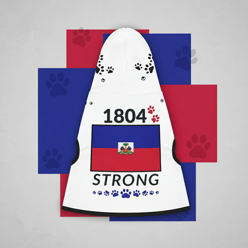 Haiti 1804 Strong Pet Hoodie
