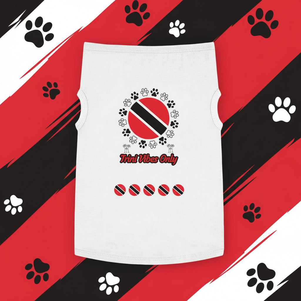Trini Vibes Only Pet Tank Top