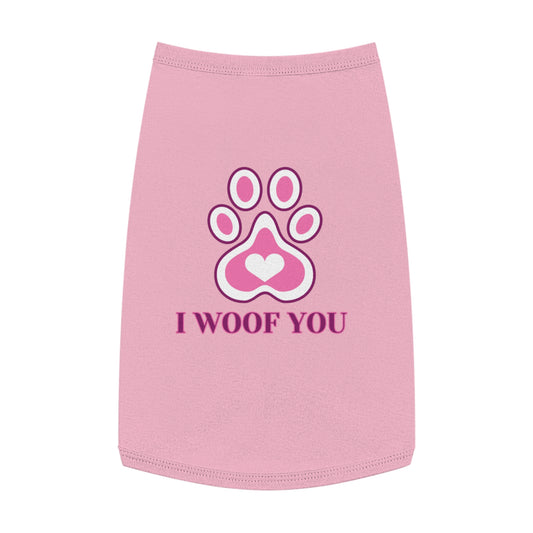 I Woof You Pet Tank Top