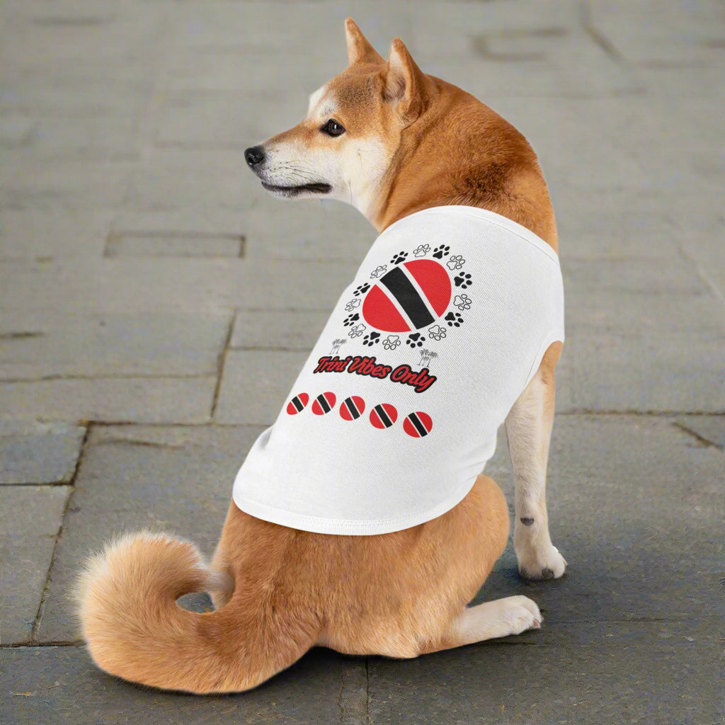 Trini Vibes Only Pet Tank Top