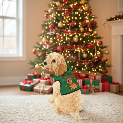 Merry Woofmas Holiday Pet Hoodie