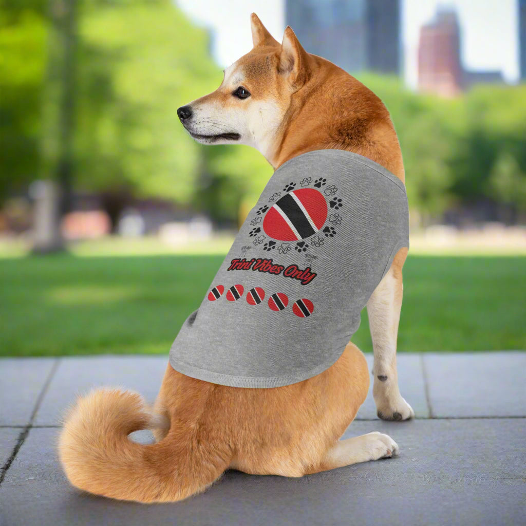 Trini Vibes Only Pet Tank Top