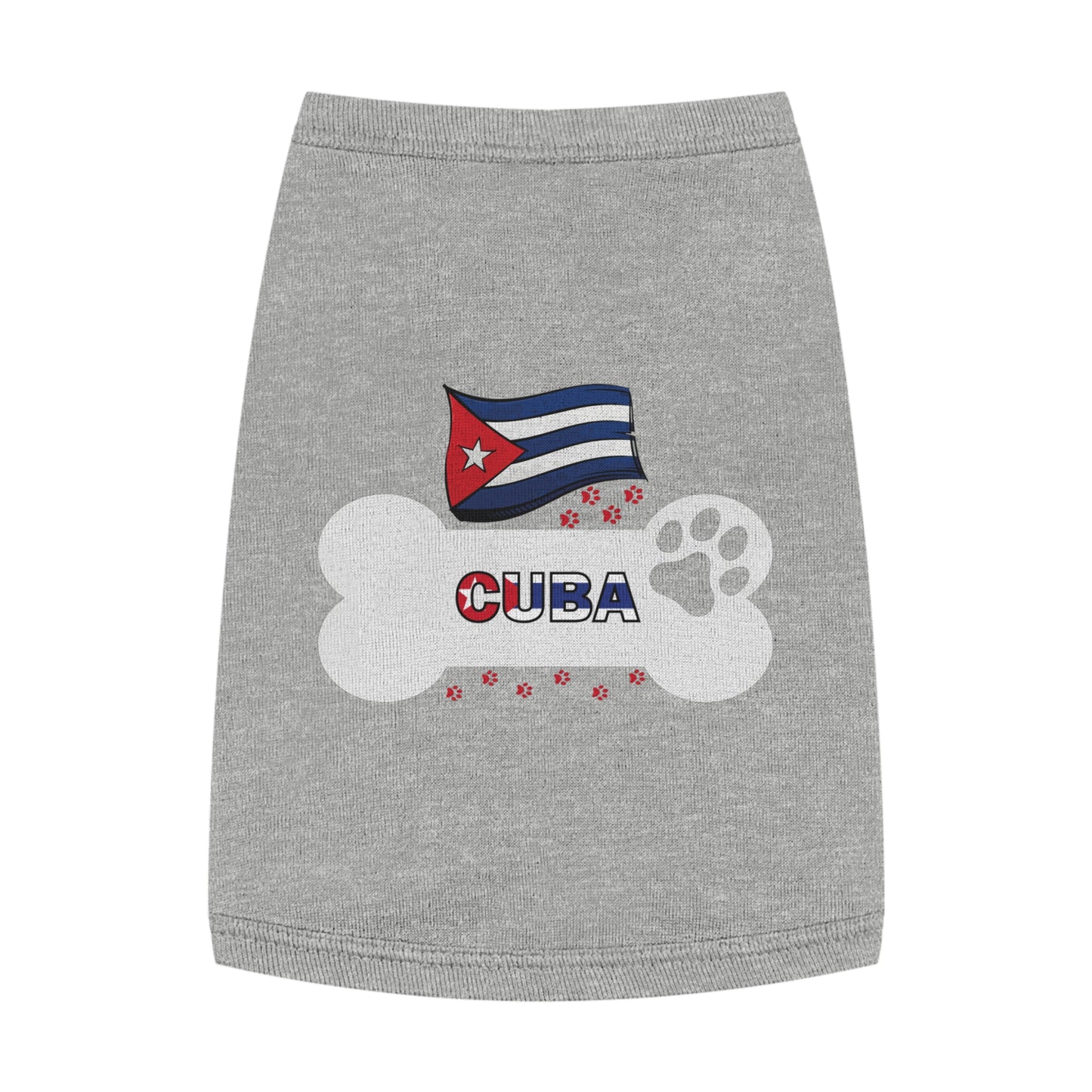 Cuba Bone Pet Tank Top