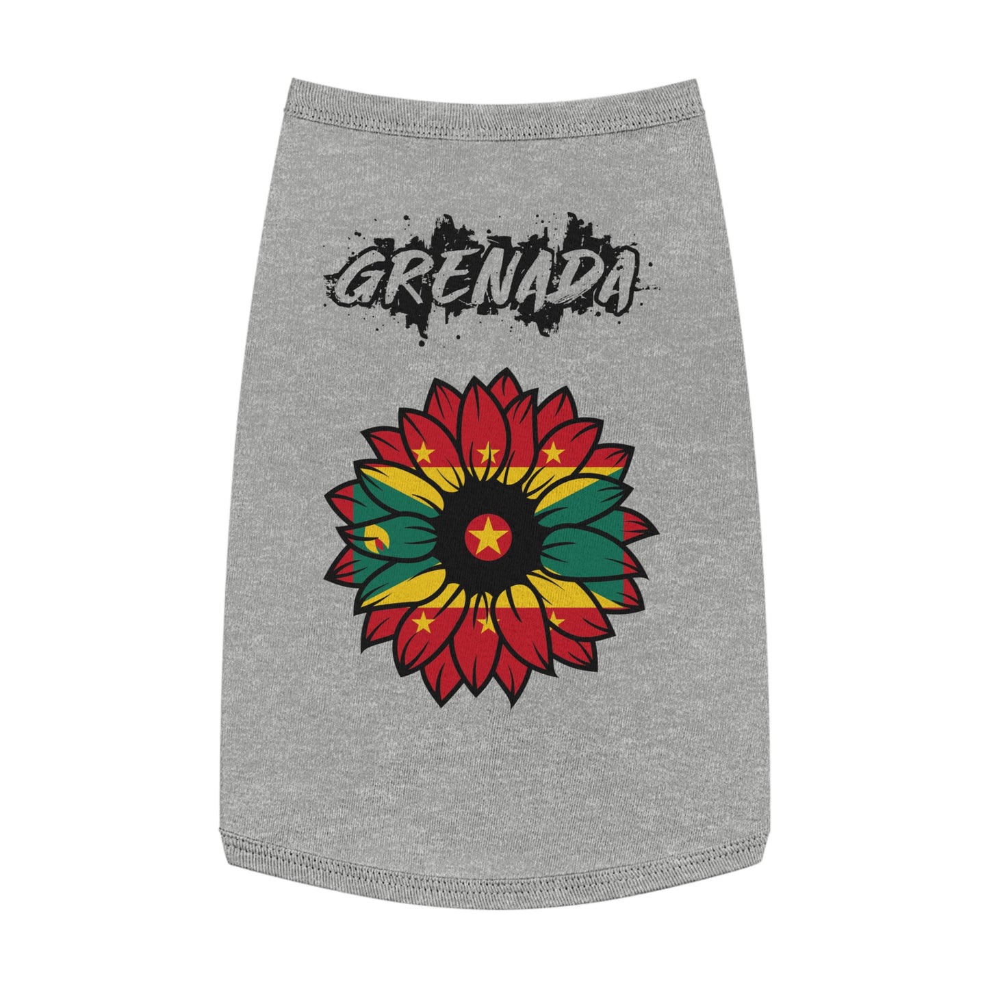 Grenada Sunflower Pet Tank Top