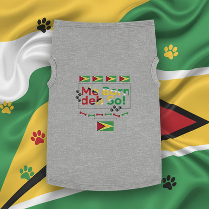 Me Born Deh So Pet Tank Top