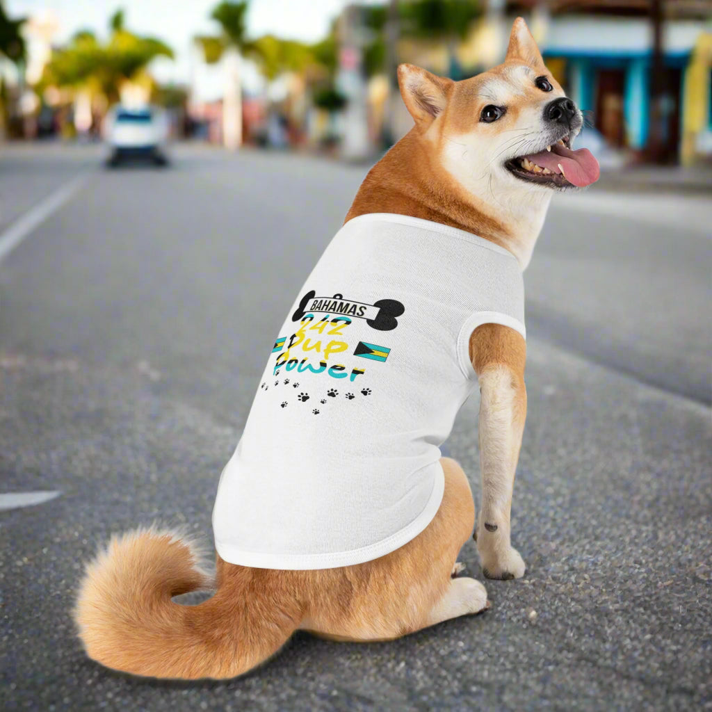 242 Pup Power Pet Tank Top