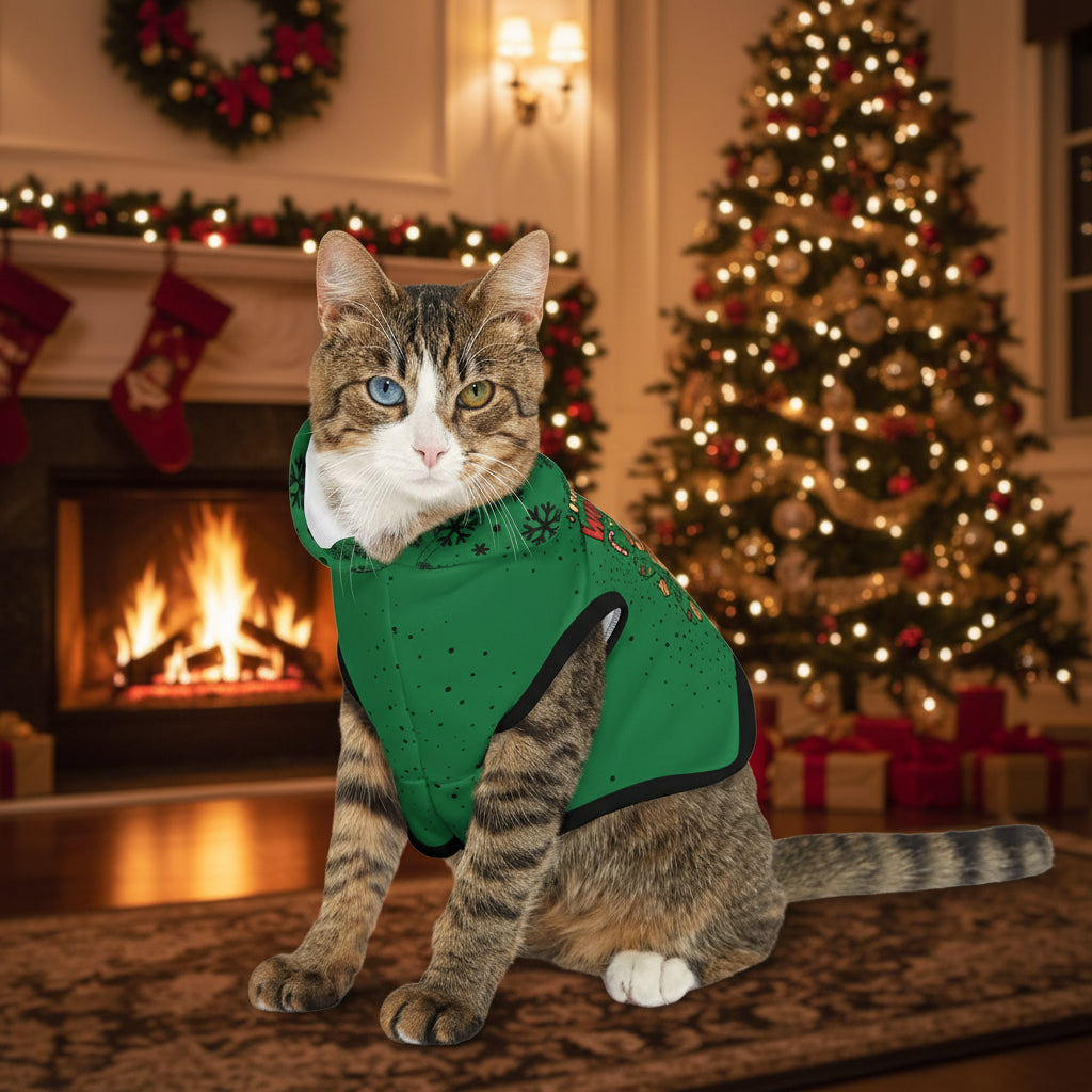 Merry Woofmas Holiday Pet Hoodie