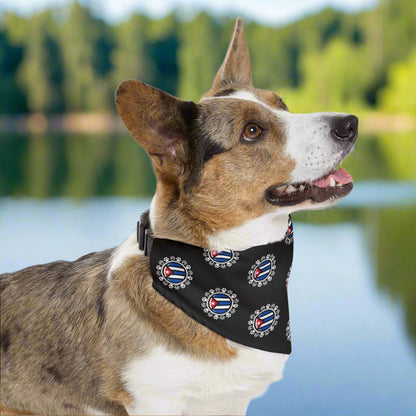 Cuban Pet Bandana Collar