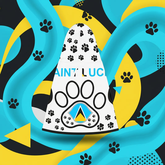 I Paw St. Lucia Pet Hoodie