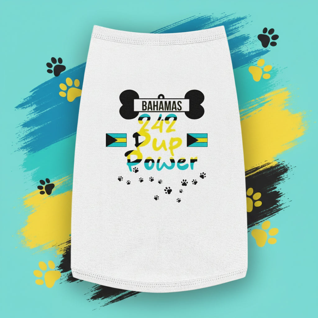 242 Pup Power Pet Tank Top