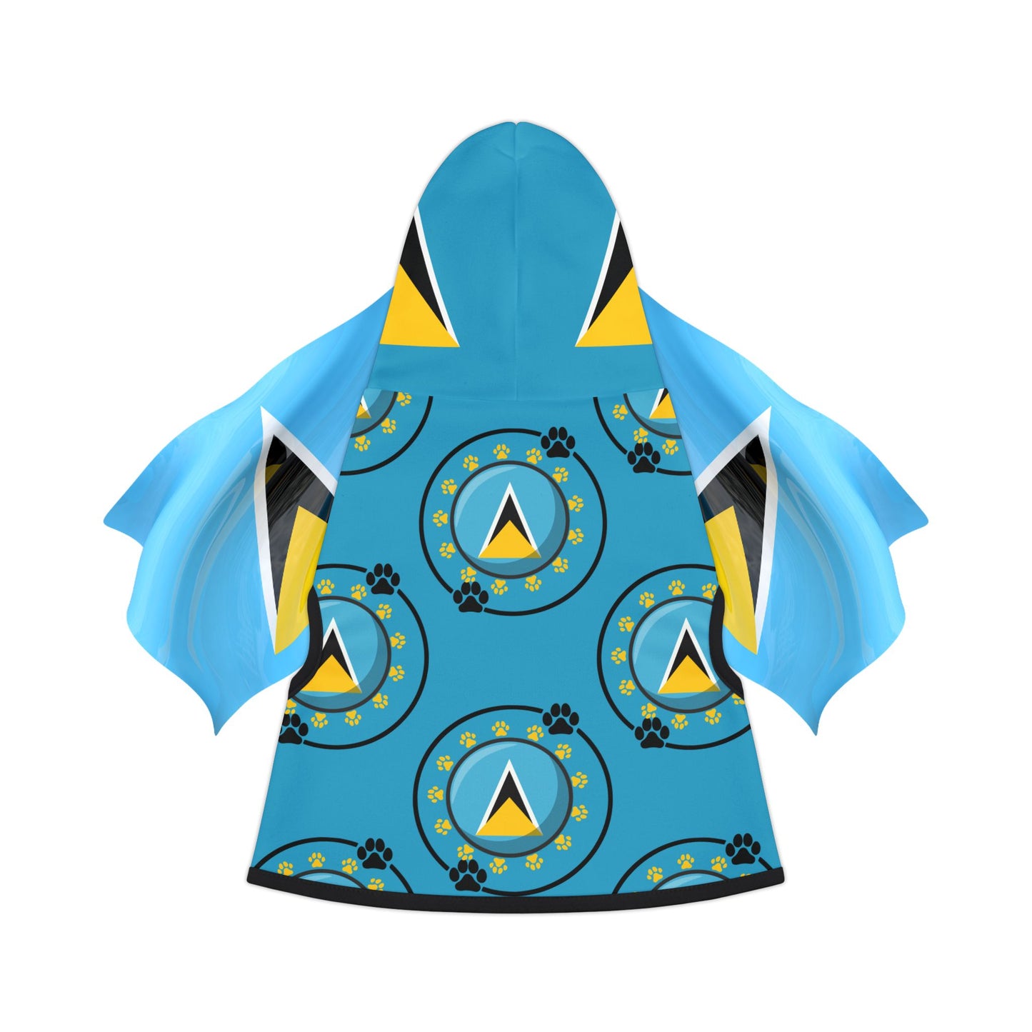 St. Lucia Paw Pride Pet Hoodie