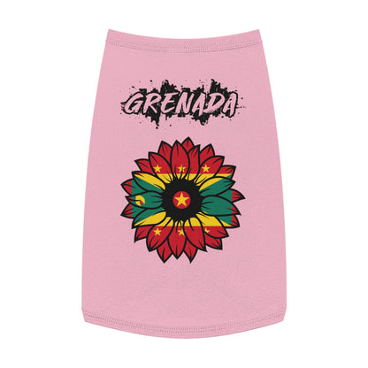 Grenada Sunflower Pet Tank Top