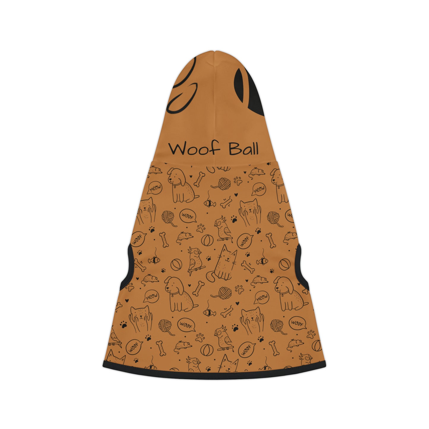 Woof Ball Pet Hoodie