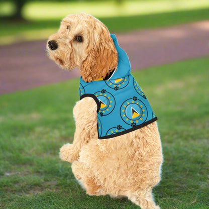 St. Lucia Paw Pride Pet Hoodie