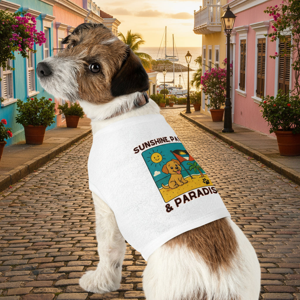 Sunshine, Paws & Paradise Tank Top