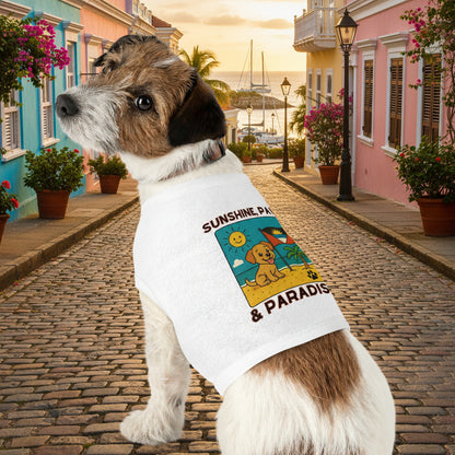 Sunshine, Paws & Paradise Tank Top