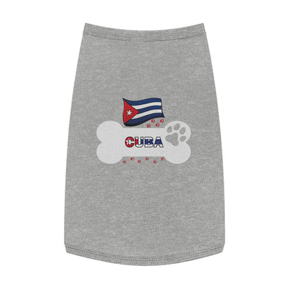 Cuba Bone Pet Tank Top