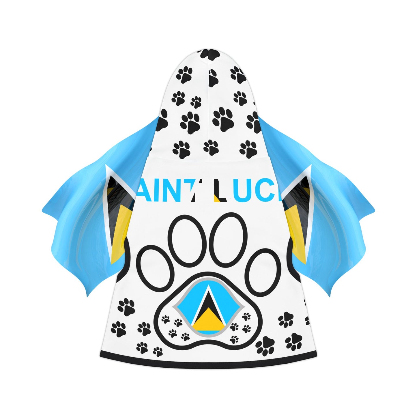 I Paw St. Lucia Pet Hoodie