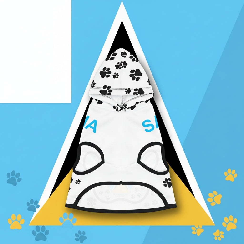 I Paw St. Lucia Pet Hoodie