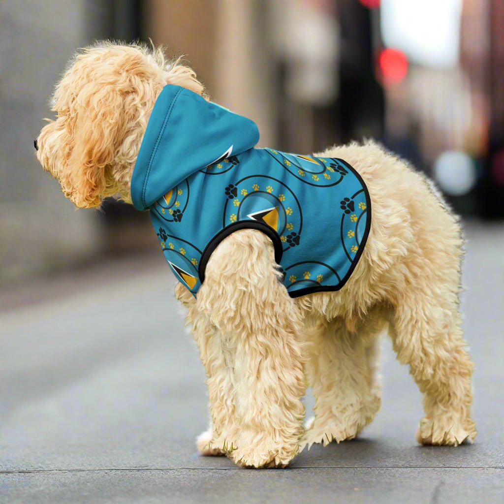 St. Lucia Paw Pride Pet Hoodie