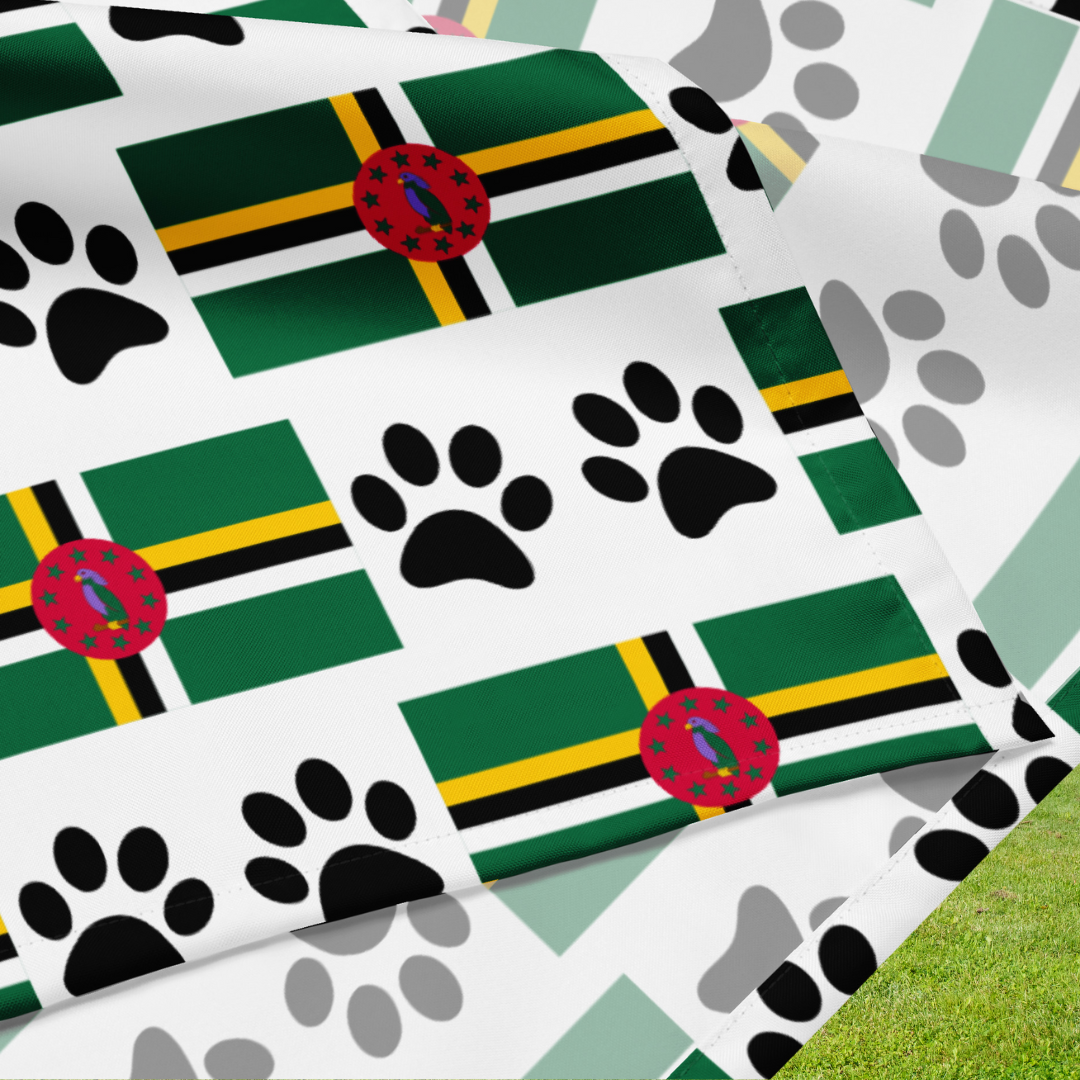 Nature Island Pawprint Bandana