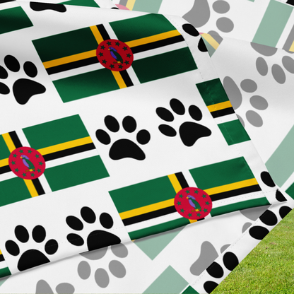 Nature Island Pawprint Bandana