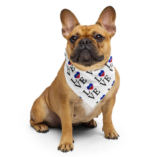 Haiti Love Pet Bandana