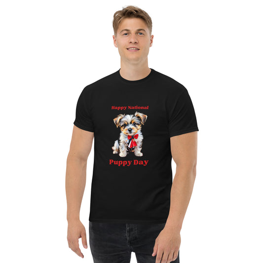 National Puppy Day Men's Classic Tee