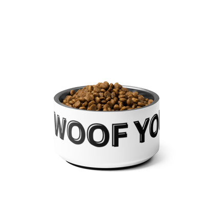 I Woof You Pet Bowl